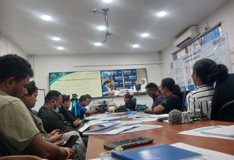 MS Realiza Media Briefing Ba Jornalista Sira Hodi Apoiu kobertura  Ba enkontru Cemeria RC79  Iha TL